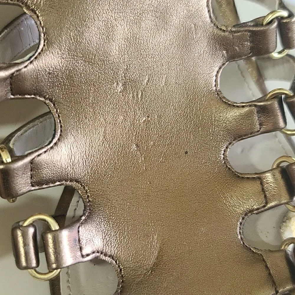 Nickels Soft Bronze Sandals 8.5
